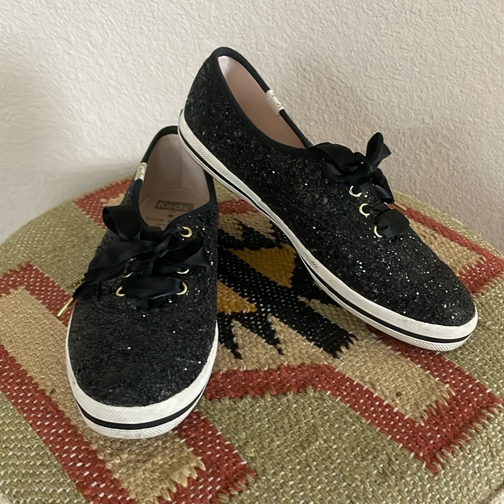 Keds X Kate Spade New York Glitter Sneakers Sz:6.5